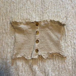 SUPER CUTE!! Summer runched tube top